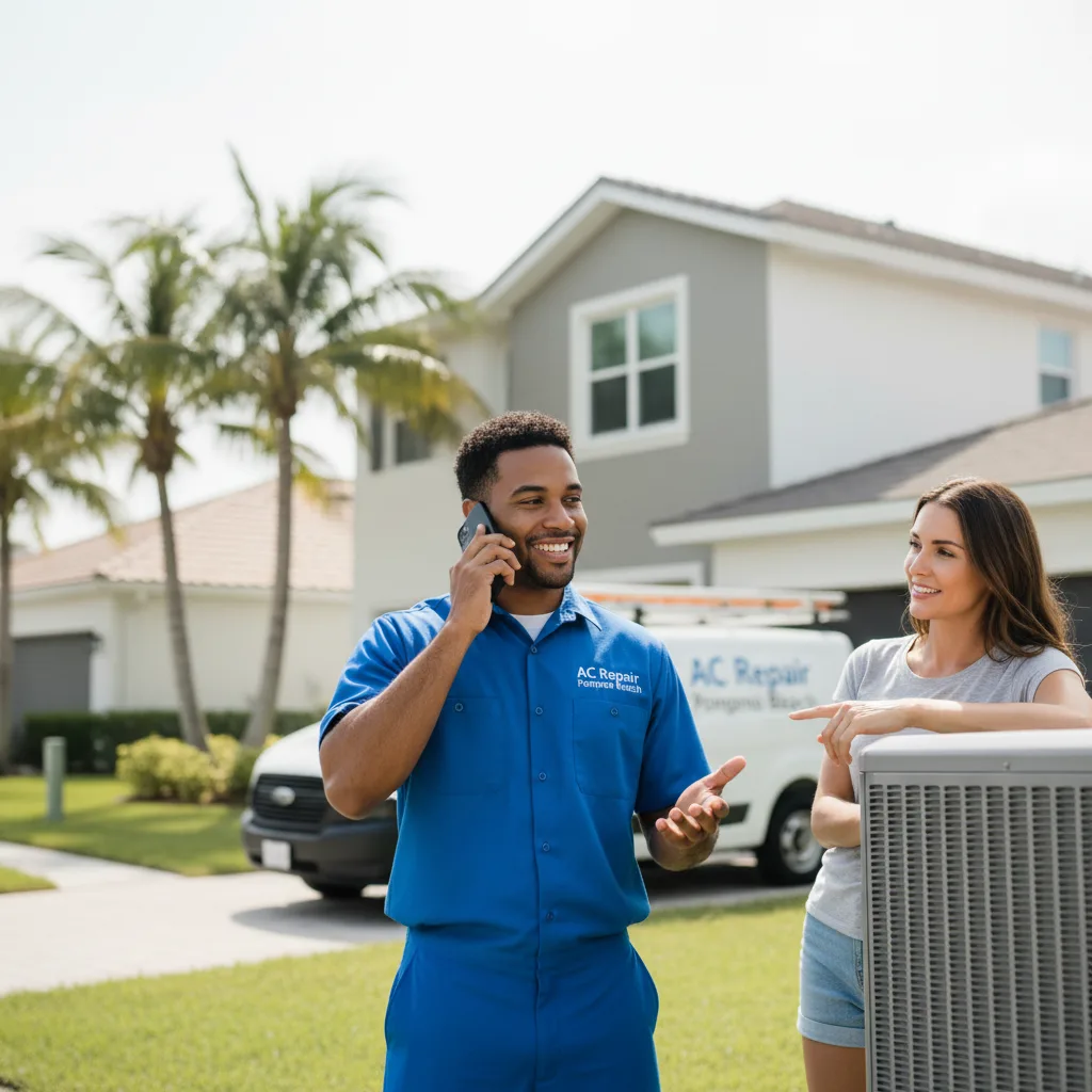 AC Repair Pompano Beach customer support in Wellsburg